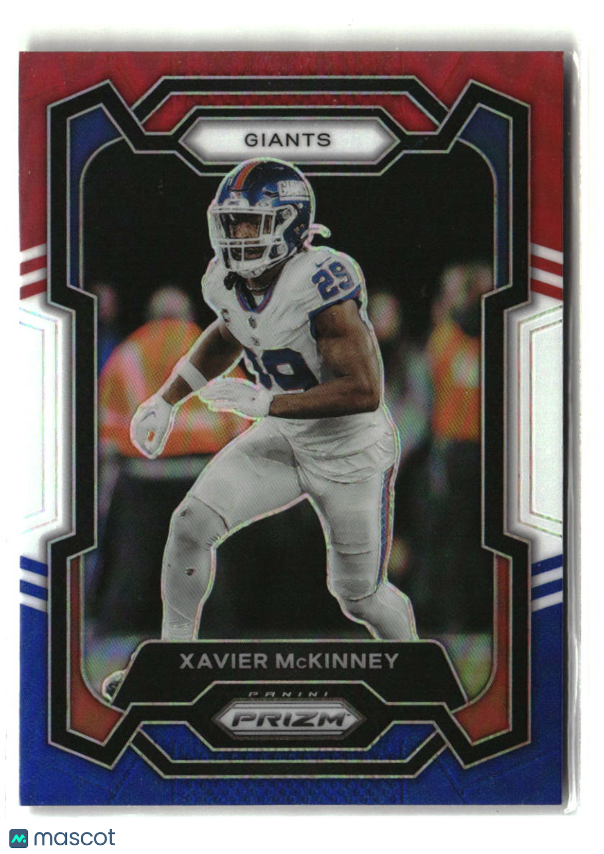 Xavier McKinney 2023 Panini Prizm Red White and Blue #226