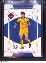 Victor Nilsson Lindelof 2022 National Treasures FIFA Road to World Cup #132 #/99