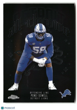 Penei Sewell 2025 Topps Chrome All Chrome Team #ACT-13