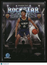 Jeremiah Fears 2025-26 Bowman Rockstar Rookies Refractor #RR-7