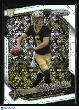 Tyler Shough 2025 Panini Prizm White Sparkle #327