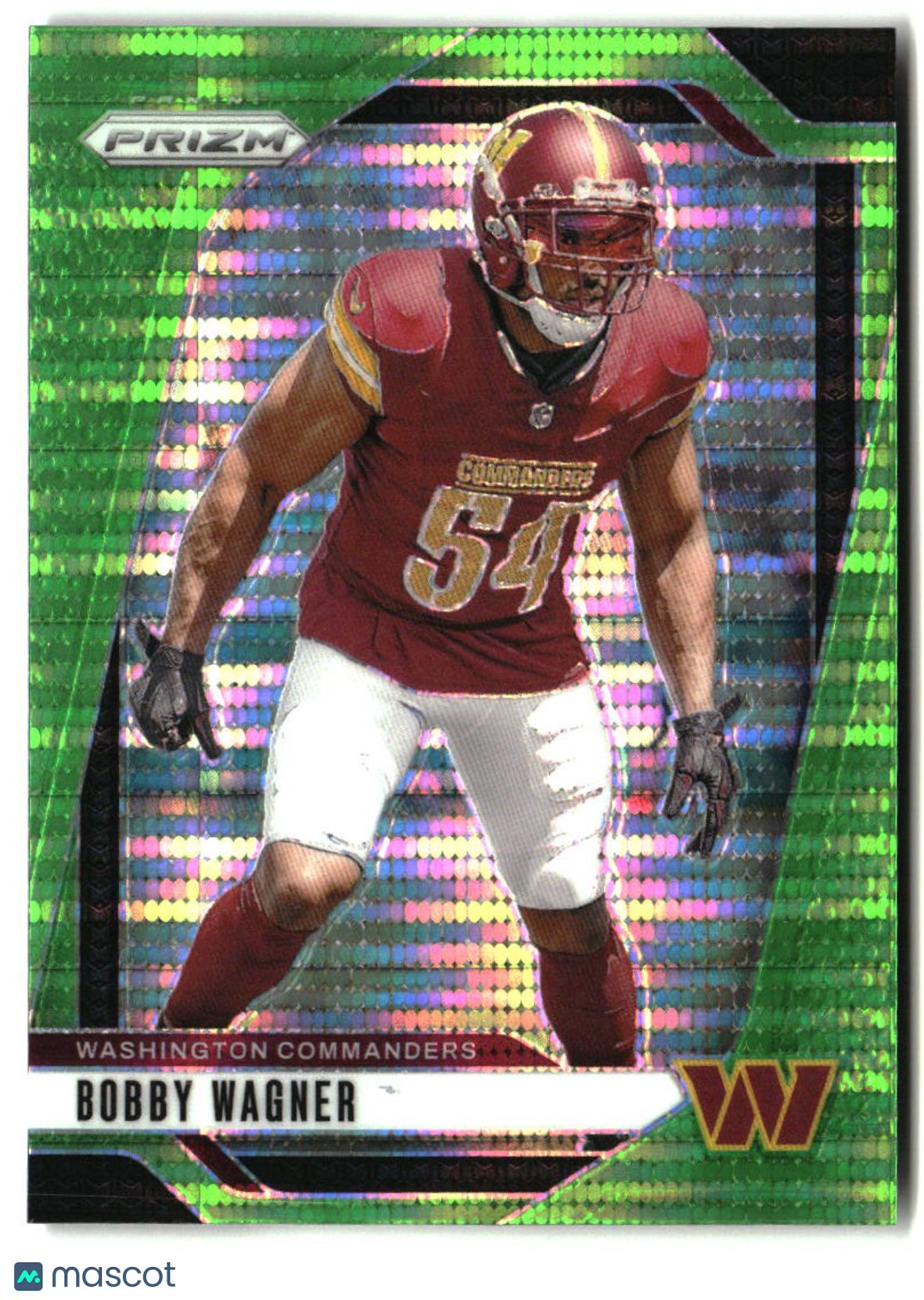 Bobby Wagner 2024 Panini Prizm Neon Green Pulsar #293