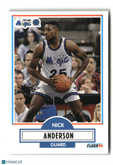 Nick Anderson 1990-91 Fleer #132