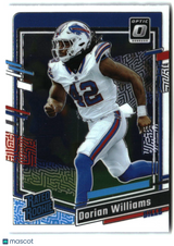 Dorian Williams 2023 Donruss Optic #212