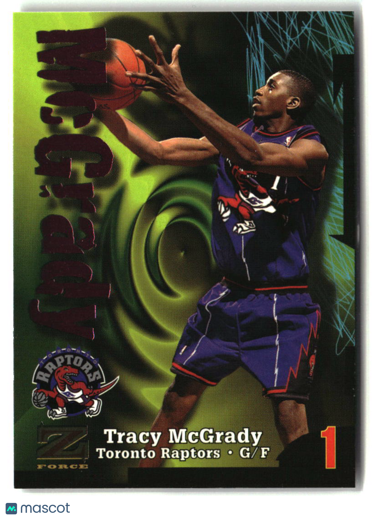 Tracy McGrady 1997-98 SkyBox Z-Force #172b