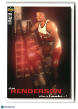 Alan Henderson 1995-96 Collector's Choice #242