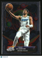 Tyrese Haliburton 2025-26 Topps Chrome Cosmic Propulsion #PRP-10