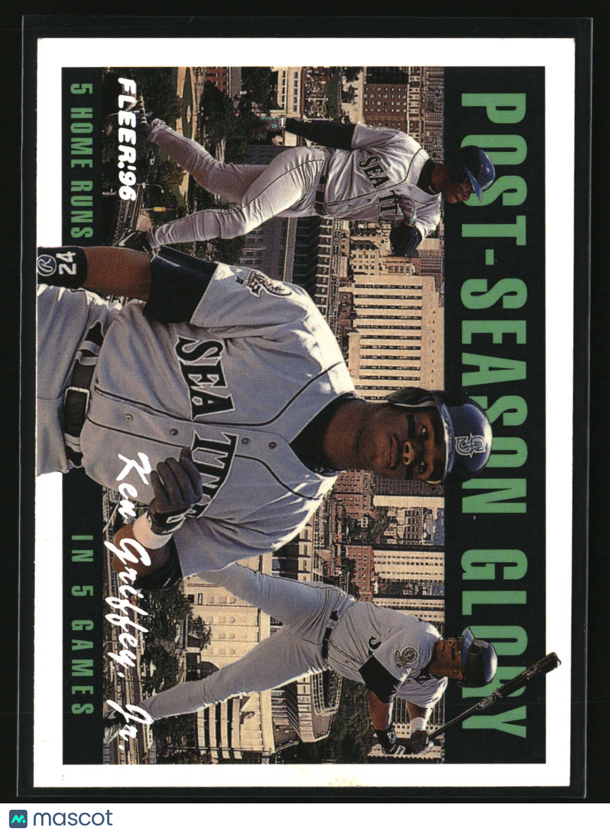 Ken Griffey Jr. 1996 Fleer Post-Season Glory #2