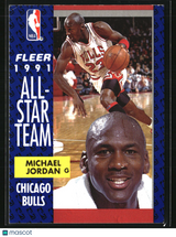 Michael Jordan 1991-92 Fleer #211