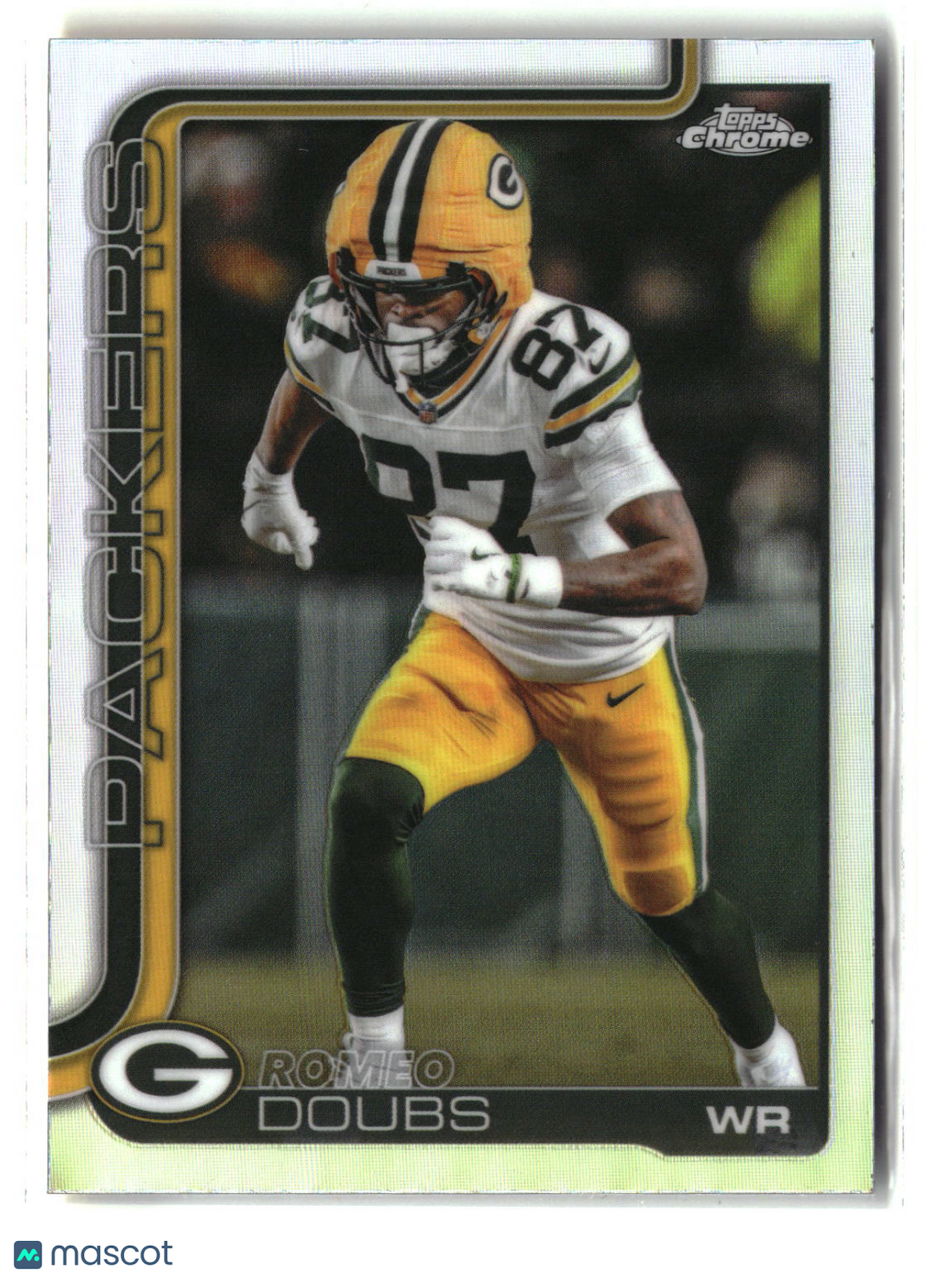 Romeo Doubs 2025 Topps Chrome Refractor #106