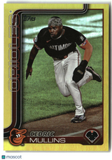 Cedric Mullins 2025 Topps Gold Holo Foil #69 #/50
