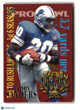 Barry Sanders 1995 Ultra Ultra Achievements #6