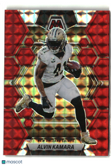 Alvin Kamara 2023 Panini Mosaic Red Mosaic #169