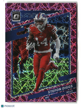 Stefon Diggs 2021 Donruss Optic Pink Velocity #51 #/79