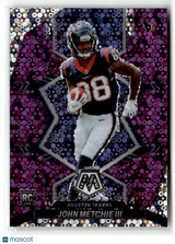 John Metchie III 2022 Panini Mosaic Mosaic No Huddle Purple #317 #/50