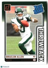 Braelon Allen 2024 Donruss - Rated Rookies Throwback #38