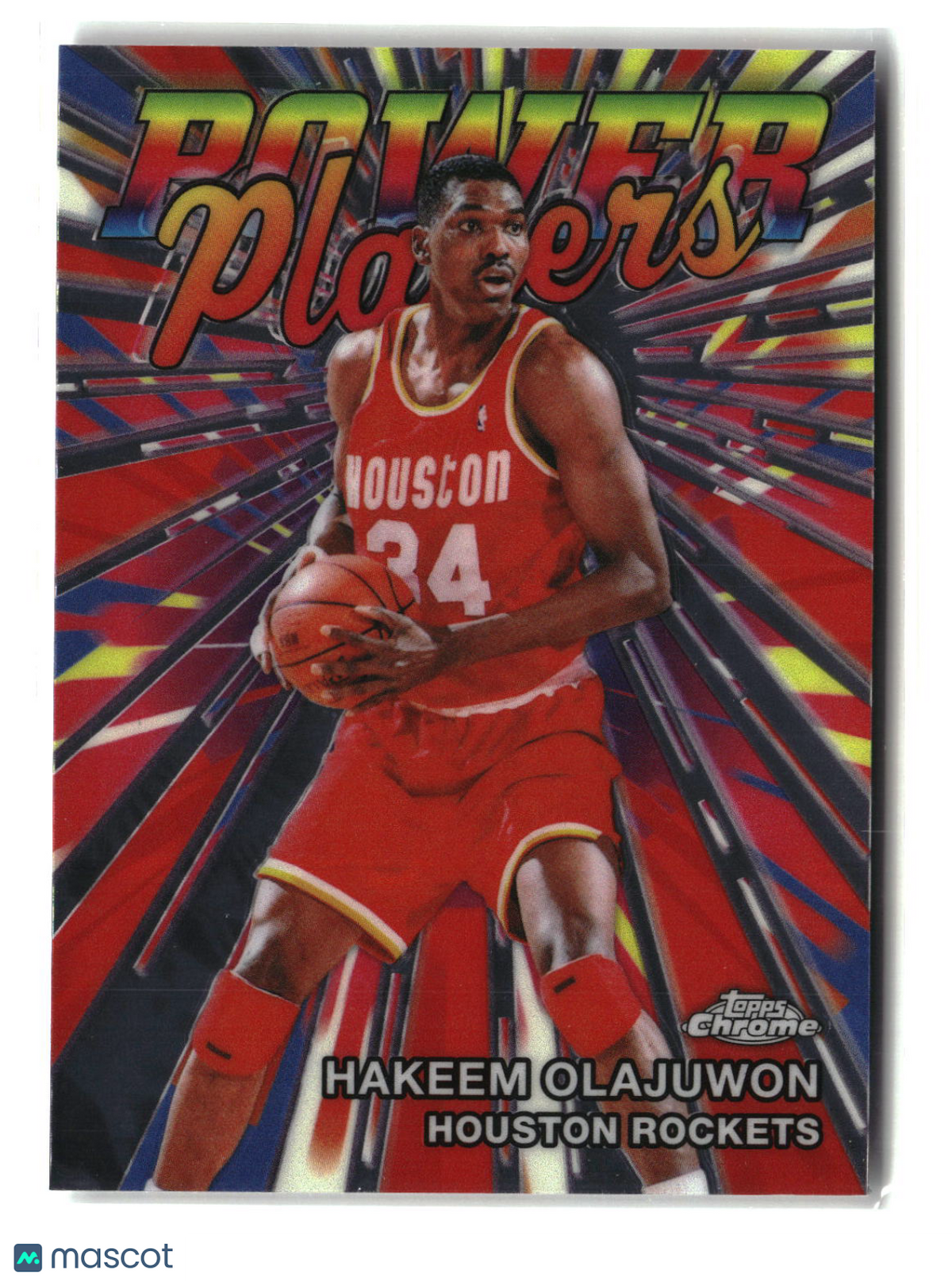 Hakeem Olajuwon 2025-26 Topps Chrome Update Power Players #PP-21