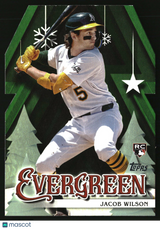 Jacob Wilson 2025 Topps Holiday Evergreen #E-7