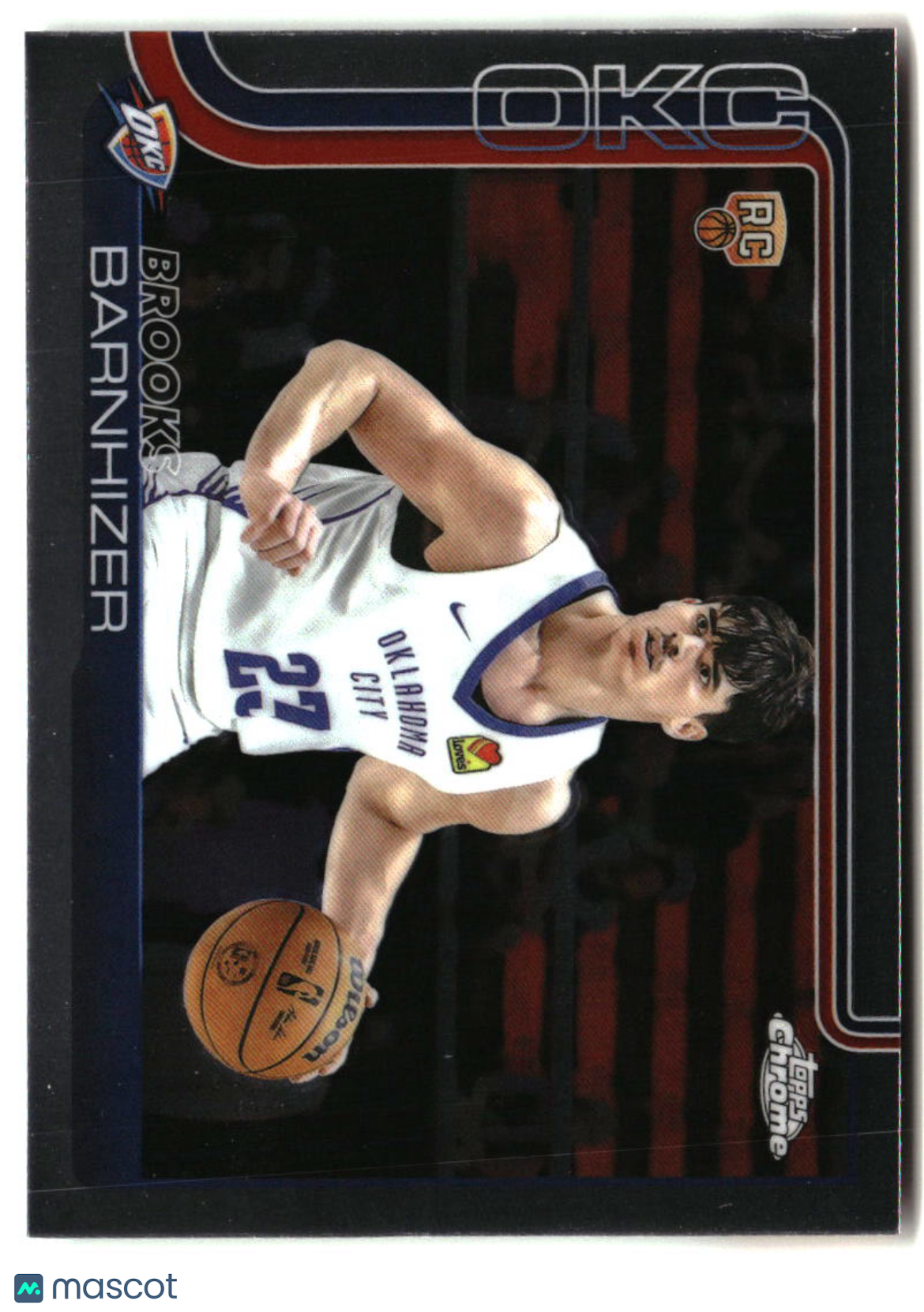 Brooks Barnhizer 2025-26 Topps Chrome #295