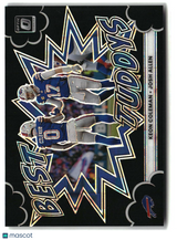 Josh Allen/Keon Coleman 2025 Donruss Optic Best Tuddys Black Pandora #13 #/149