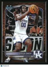 Otega Oweh 2025-26 Bowman Chrome Prospects Reptilian Refractor #BCP-98