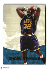 Karl Malone 1996-97 SkyBox Premium Triple Threats #TT8