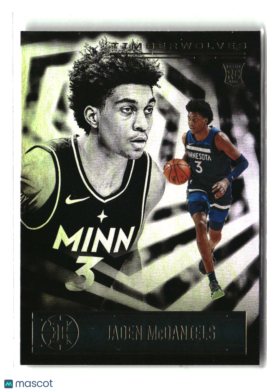 Jaden McDaniels 2020-21 Panini Illusions #173