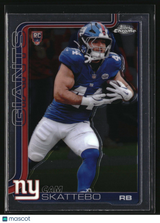 Cam Skattebo 2025 Topps Chrome #331