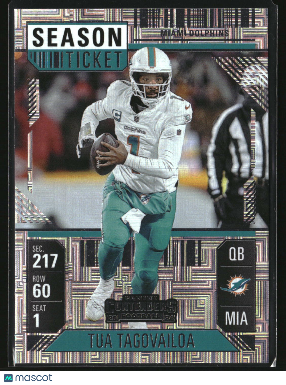 Tua Tagovailoa 2024 Panini Contenders #61