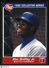 Ken Griffey Jr. 1992 Post Cereal #20