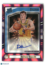 Dalton Knecht 2024-25 Donruss Holo Pink Laser #259