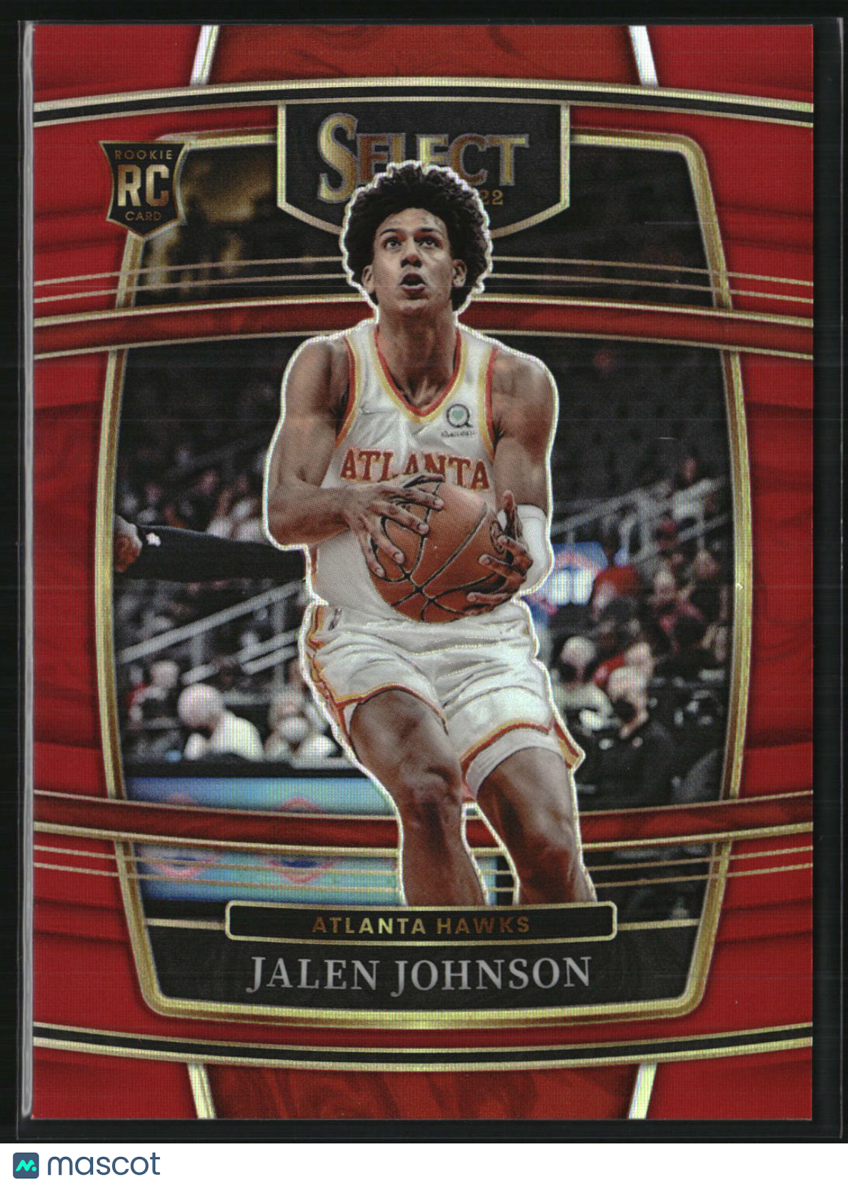Jalen Johnson 2021-22 Panini Select Red Prizms #17 #/199