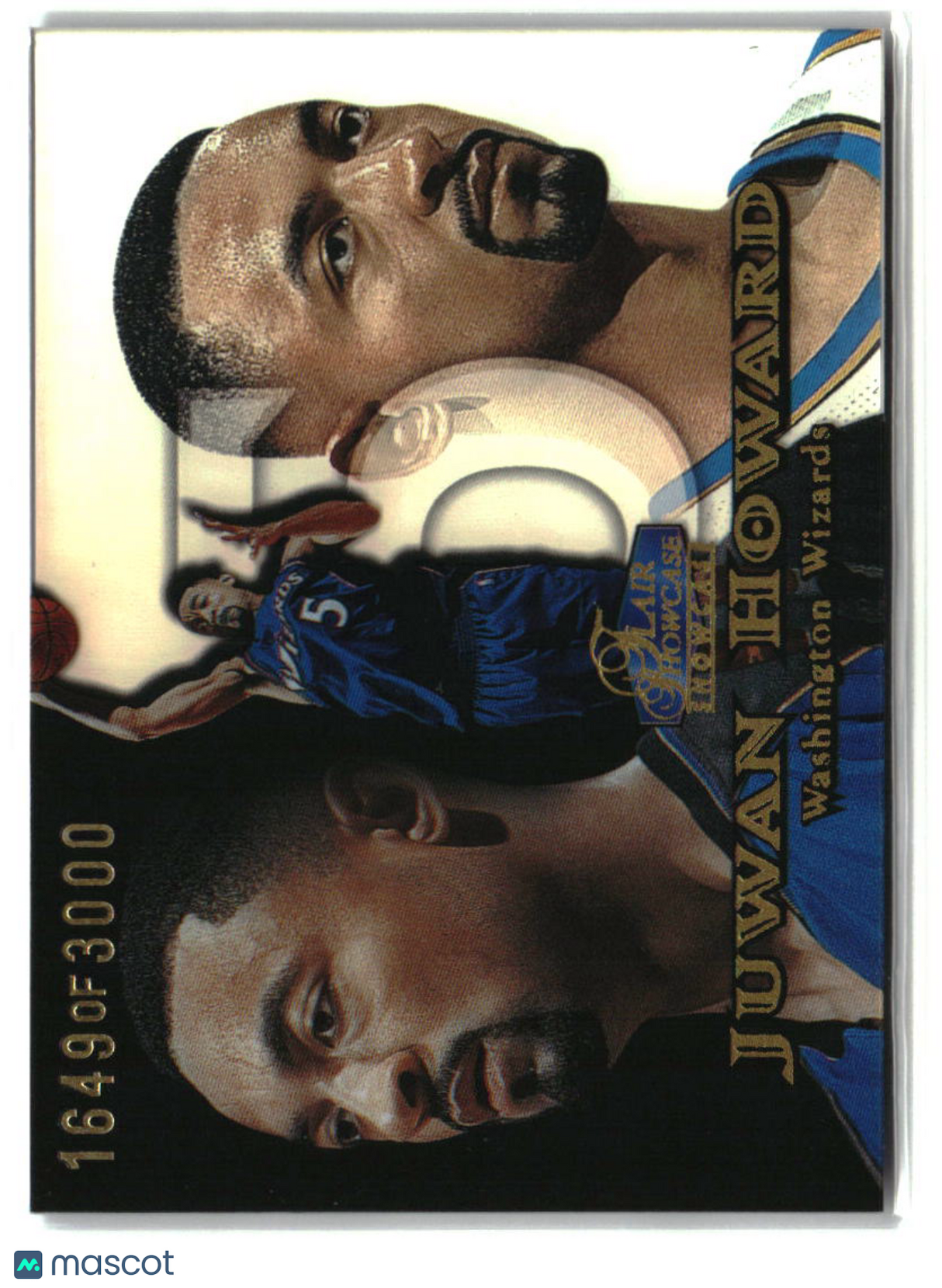 Juwan Howard 1998-99 Flair Showcase Flair Showcase Row 1 #42 #/3000