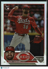 Levi Stoudt 2023 Topps Update Rainbow Foil #US149