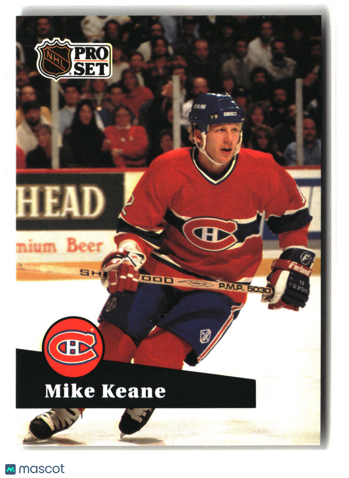 Mike Keane 1991-92 Pro Set French #121
