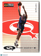 Jayson Williams 1997-98 Collector's Choice StarQuest #SQ21