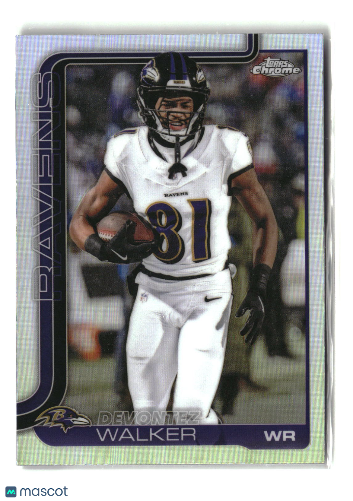 Devontez Walker 2025 Topps Chrome Refractor #26