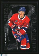 Ivan Demidov 2025-26 SkyBox Metal Universe Fresh Foundations #FF-30