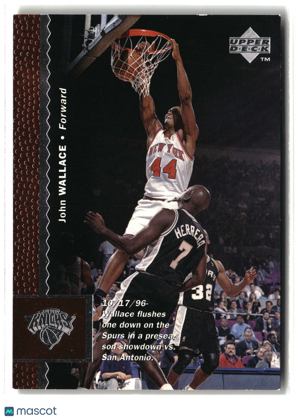 John Wallace 1996-97 Upper Deck #265