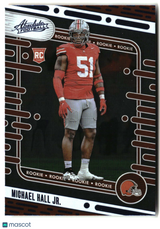 Michael Hall Jr. 2024 Panini Absolute Blue #153