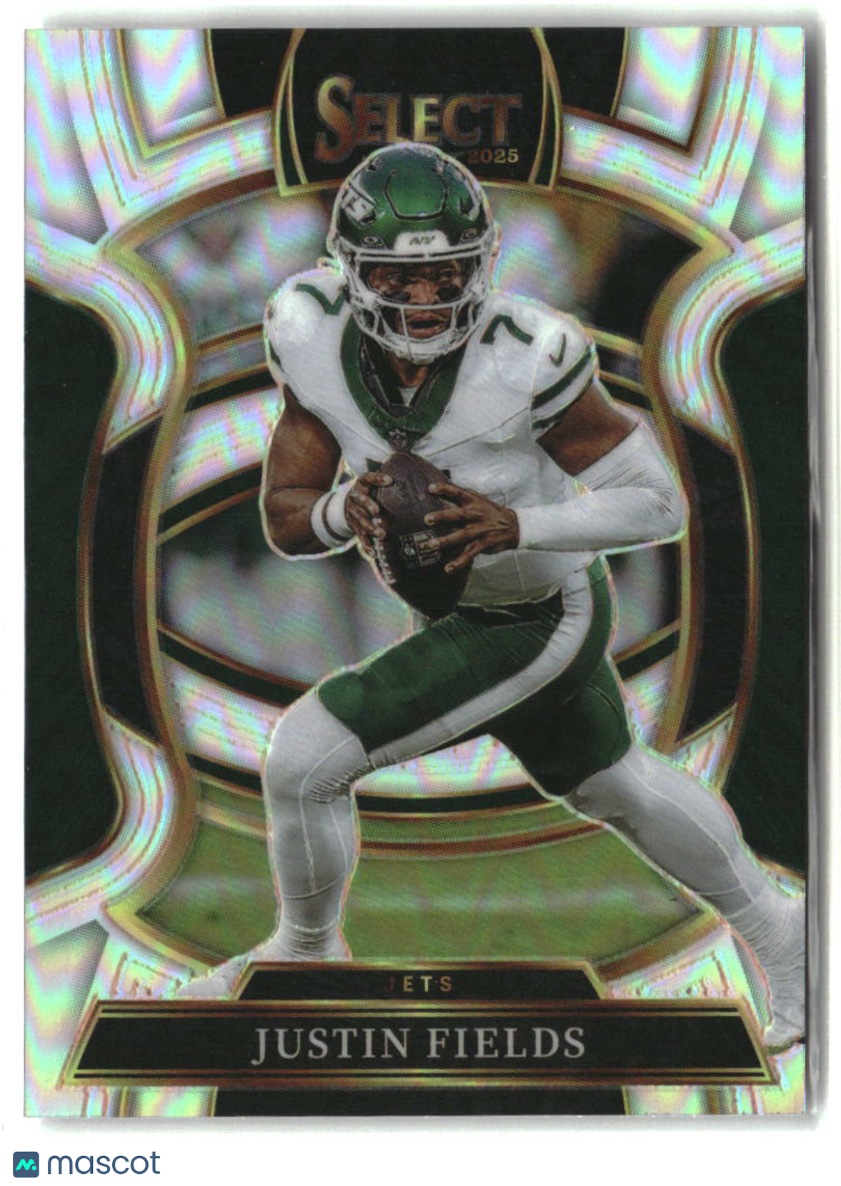 Justin Fields 2025 Panini Select Silver Prizm #75