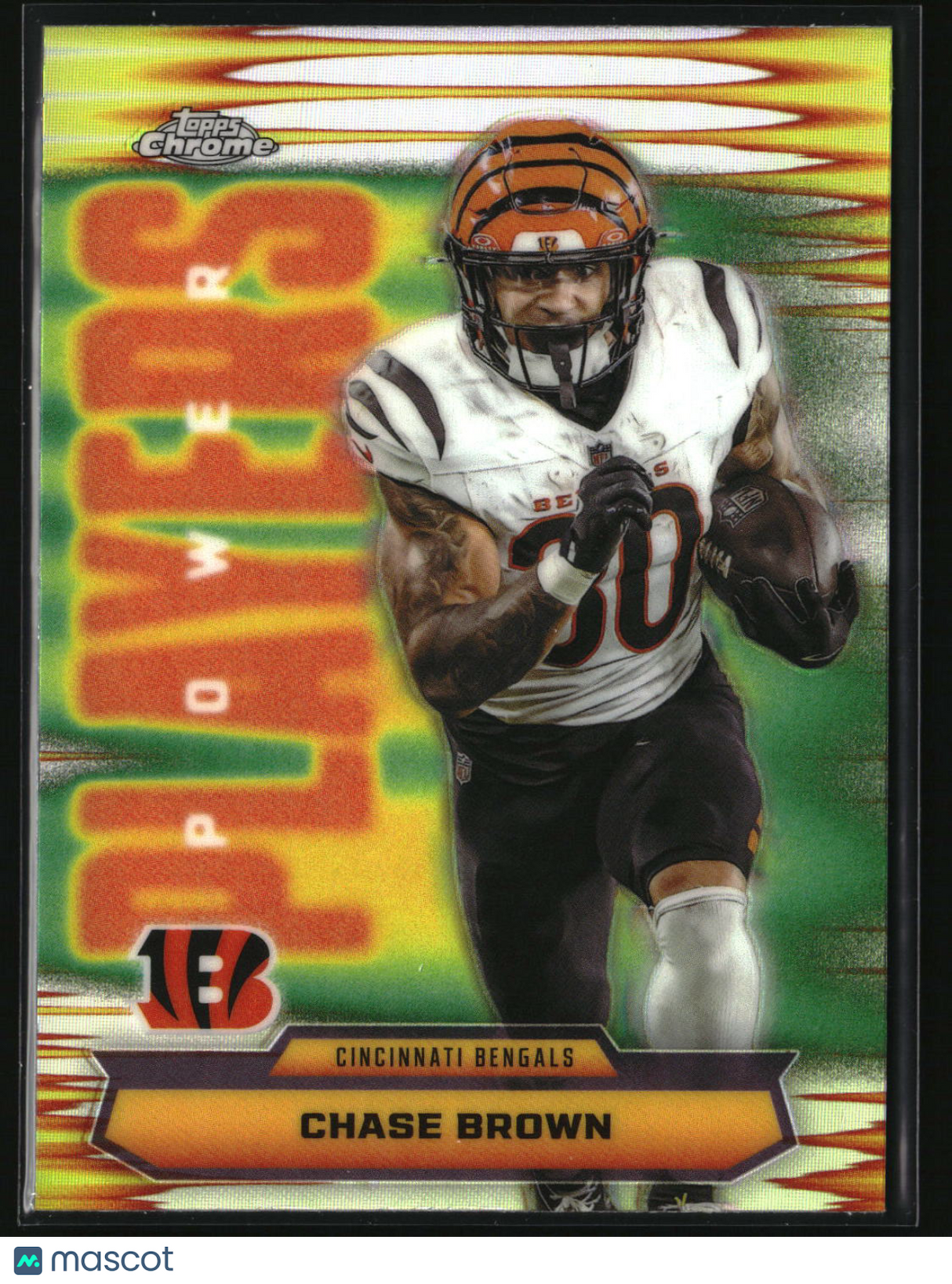 Chase Brown 2025 Topps Chrome Refractor #PP-19