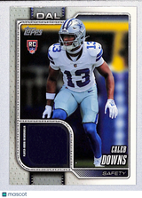 Caleb Downs 2026 Topps Flagship Real One Rookie Relics #ROR-CDO