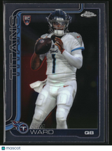 Cam Ward 2025 Topps Chrome Football #314