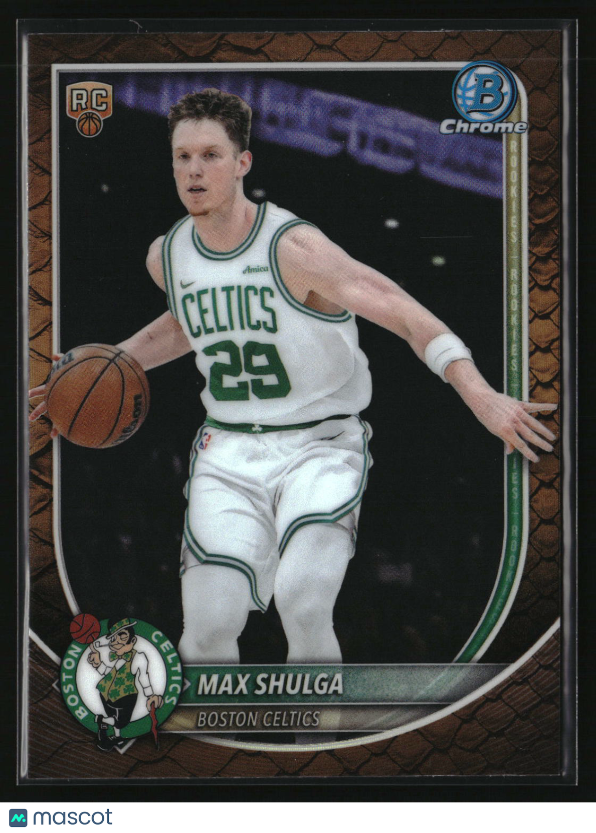 Max Shulga 2025-26 Bowman Chrome Reptilian Refractor #BCV-53