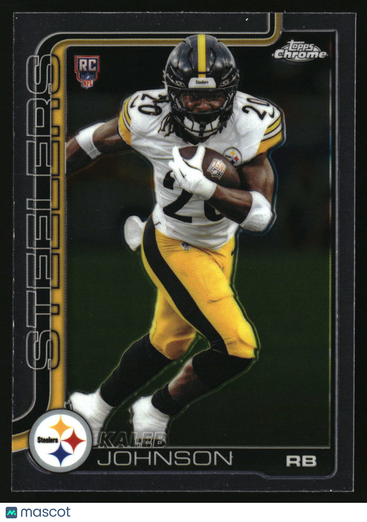 Kaleb Johnson 2025 Topps Chrome #323