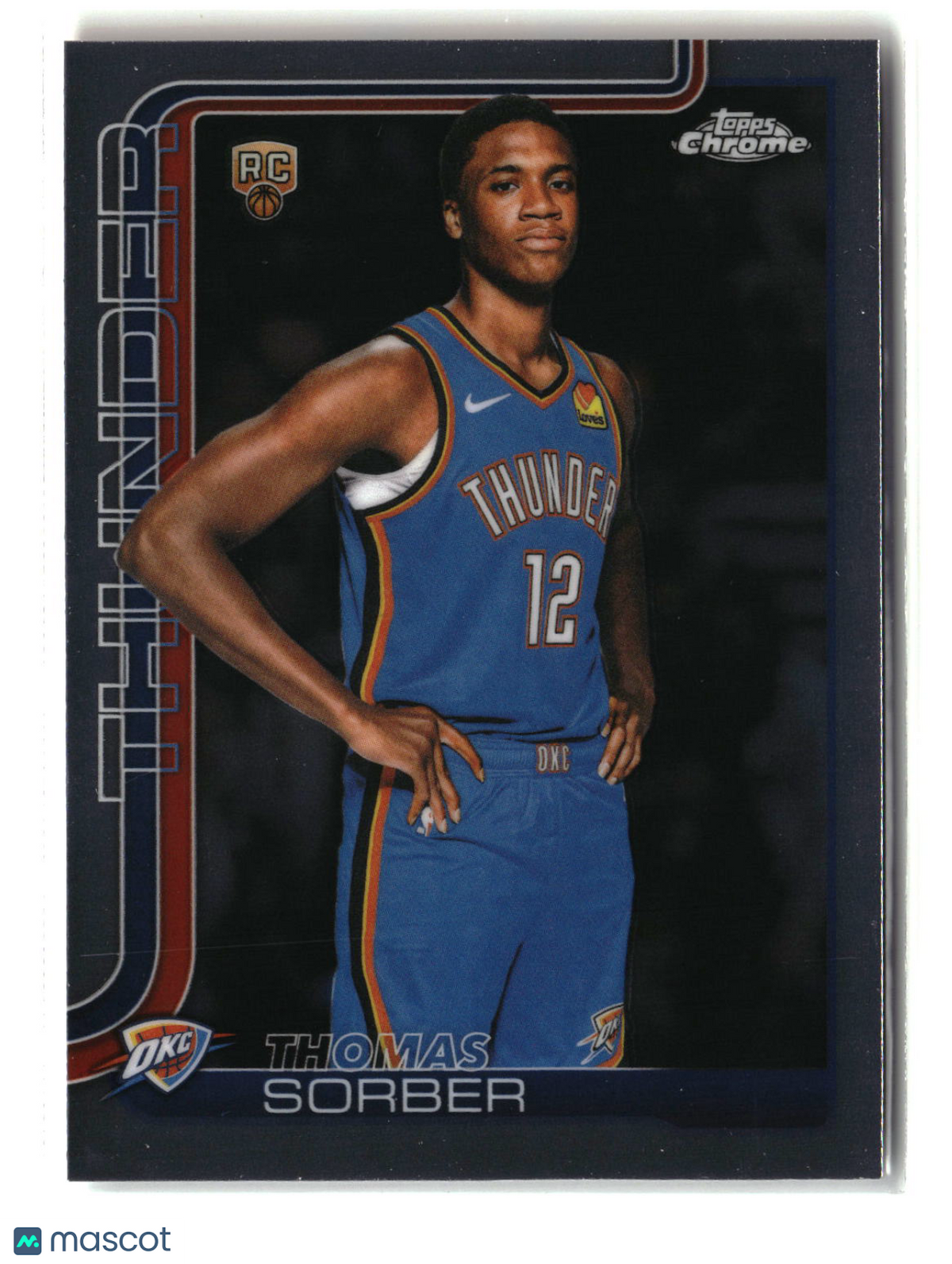 Thomas Sorber 2025-26 Topps Chrome Update #165