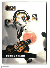 Bobby Smith 1991-92 Pro Set French #115