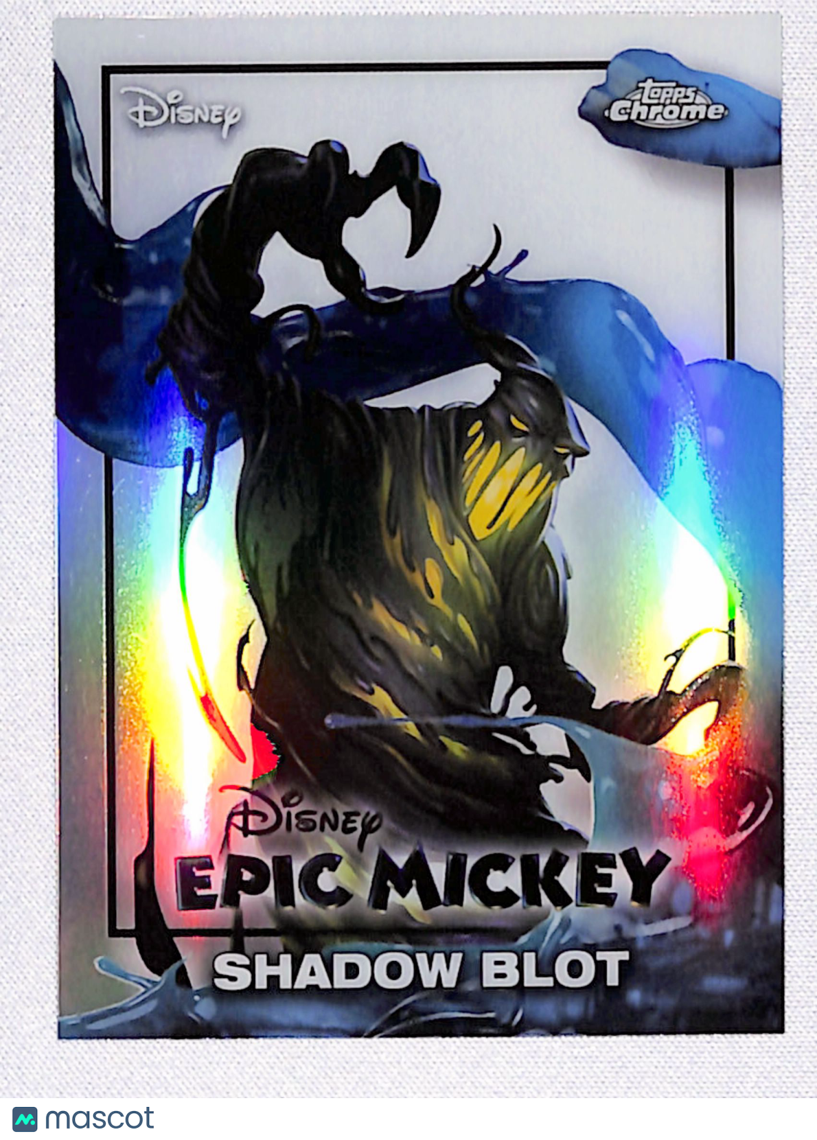 Shadow Blot 2026 Topps Disney Neon Epic Mickey #EM-25