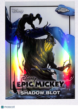 Shadow Blot 2026 Topps Disney Neon Epic Mickey #EM-25